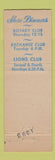 Matchbook Cover - Rockingham Hotel Portsmouth NH