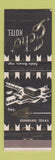Matchbook Cover - Echo Hotel Edinburg TX