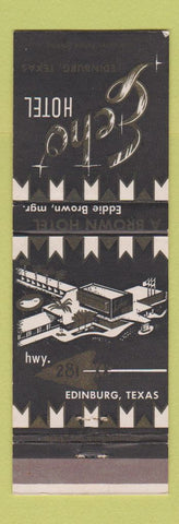 Matchbook Cover - Echo Hotel Edinburg TX