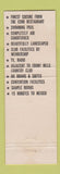 Matchbook Cover - Echo Hotel Edinburg TX