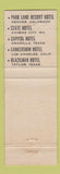 Matchbook Cover - Hotel Kansas Citian Kansas City MO