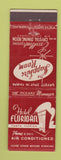 Matchbook Cover - Hotel Floridian Tampa FL Sapphire Room