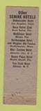 Matchbook Cover - Hotel Roney Plaza Miami Beach FL