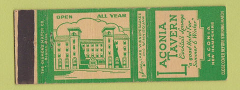Matchbook Cover - Laconia Tavern NH