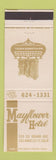 Matchbook Cover - Mayflower Hotel Los Angeles CA