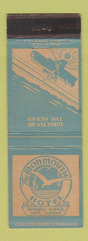 Matchbook Cover - Monmouth Hotel Spring Lake NJ
