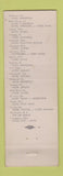Matchbook Cover - Hotel Melbourne St Louis MO Albert Pick