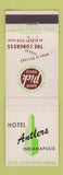 Matchbook Cover - Hotel Antlers Indianapolis IN Albert Pick