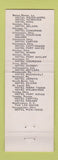 Matchbook Cover - Hotel Antlers Indianapolis IN Albert Pick