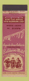 Matchbook Cover - Baldwin's Motel Culver City CA