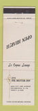 Matchbook Cover - Open Hearth City Line Motor Inn Philadelphia PA