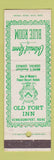 Matchbook Cover - Old Fort Inn Kennebunkport ME Colonial Room