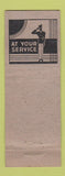Matchbook Cover - Congress Hotel Miami Beach FL ADVANCE