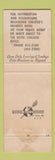Matchbook Cover - Hotel Seville Miami Beach FL