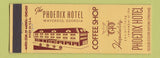 Matchbook Cover - Phoenix Hotel Waycross GA