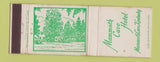Matchbook Cover - Mammoth Cave Hotel KY WEAR