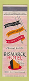 Matchbook Cover - Bismarck Hotel Chicago IL