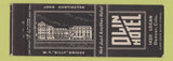 Matchbook Cover - Olin Hotel Denver Colorado