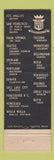 Matchbook Cover - Multnomah Hotel Portland OR Cafe Baron