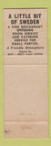 Matchbook Cover - Hacienda Motor Hotel Harlingen TX
