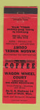 Matchbook Cover - Wagon Wheel Court Motel Shell WY