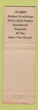 Matchbook Cover - Sunset Motor Court Restaurant Lewiston PA?