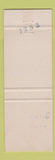 Matchbook Cover - Silver Seas Fort Lauderdale FL