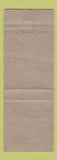 Matchbook Cover - Plaza Hotel Galesburg IL