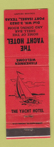 Matchbook Cover - Yacht Hotel Port Isabel TX WEAR RED
