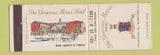 Matchbook Cover - Governor Morris Hotel Morristown NJ