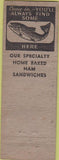 Matchbook Cover - Hotel Kalinna  Pittsburgh PA WORN