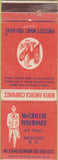 Matchbook Cover - McCrillis Insurance Newport NH