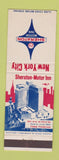Matchbook Cover - Sheraton Motor Hotel New York City