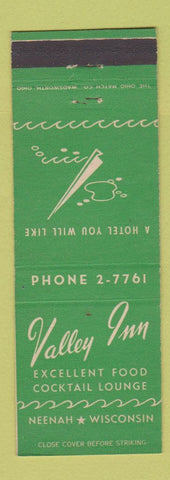 Matchbook Cover - Valley Inn Neenah WI