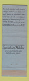 Matchbook Cover - Somerset Cabins Wells ME