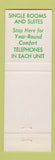 Matchbook Cover - Sage Motel Kingsville TX