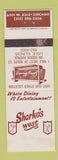 Matchbook Cover - Sharko's West Lisle IL restaurant WEAR