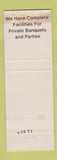 Matchbook Cover - Sharko's West Lisle IL restaurant WEAR