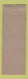 Matchbook Cover - Thunderbird Motel Restaurant Bel Alton MD shuffleboard