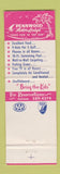 Matchbook Cover - Pennwood Motor Lodge Wabasso FL