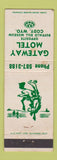 Matchbook Cover - Gateway Motel Cody WY WEAR