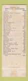 Matchbook Cover - Bel Air Motel Wenatchee WA WEAR