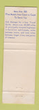 Matchbook Cover - Pony Express Motel St Joseph MO Best Western