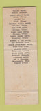 Matchbook Cover - Hotel Andrews Minneapolis MN WEAR