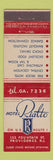 Matchbook Cover - Hotel Rialto Providence RI feature
