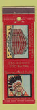 Matchbook Cover - Narragansett Hotel Providence RI Indian