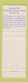 Matchbook Cover - Kingsway Inn Tyler Corsicana TX Best Western