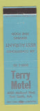 Matchbook Cover - Terry Motel Fort Smith AR