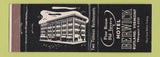 Matchbook Cover - Hotel Berwick Rutland VT