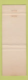 Matchbook Cover - Hotel Berwick Rutland VT